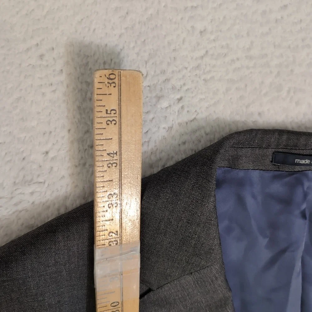 Suitsupply‎ Pure Super 110's Vitale Barberis Canonico Blazer Men's U.S. 48L Gray
